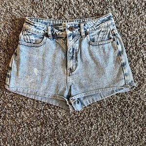 High waisted denim shorts from Pacsun size 3
